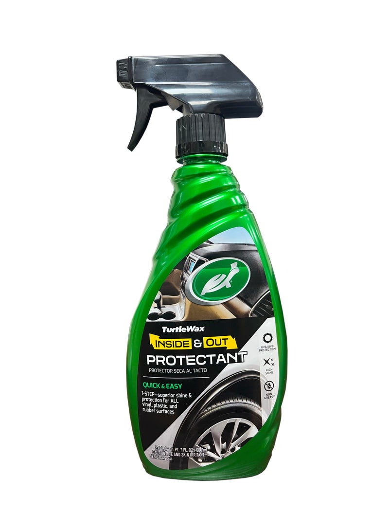 Turtle wax - Quick And Easy Inside And Outside Car Protectant - Image 1