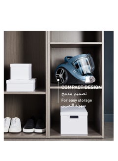 تيفال Bagless Vacuum Cleaner | Compact Power XXL Animal Kit Canister Vacuum Cleaner | Low Consumption Motor | Advanced 3-Level Cyclonic Filtration | 2 Years Warranty 900 W TW4B71HA Aqua  - Image 3