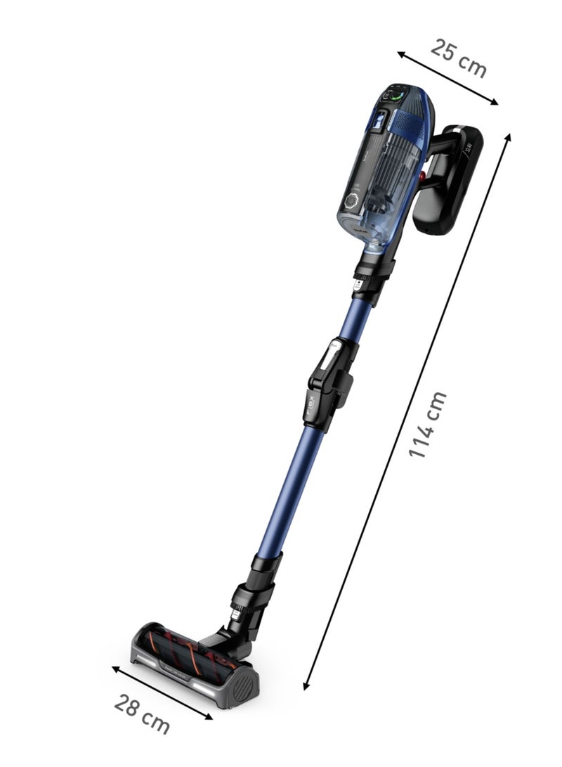 تيفال مكنسة كهربائية لاسلكية | مكنسة كهربائية X-Force Flex 14.60 مع ممسحة | نظام أنبوب مرن | ضبط قوة الشفط تلقائيًا حسب نوع الأرضية | ضمان لمدة عامين  - Image 3