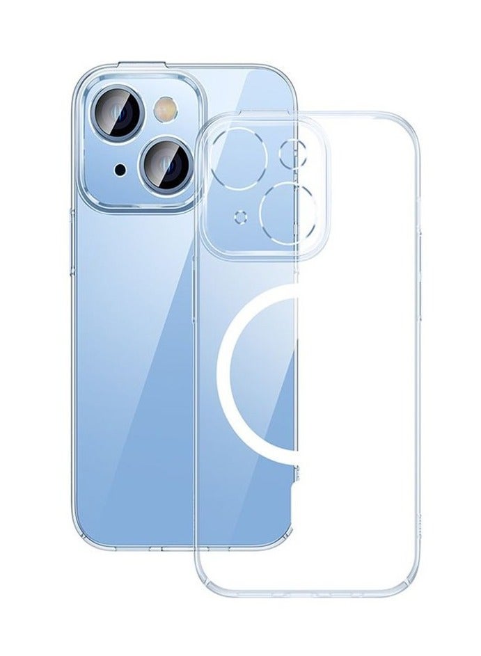 Baseus Simple Series Protective Case For iP 14, Clear  - Image 2
