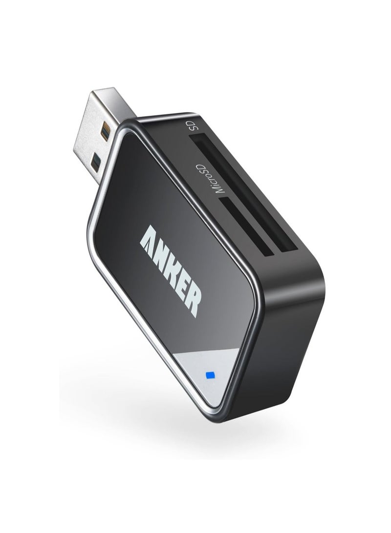Anker 2-in-1 USB 3.0 SD Card Reader for SDXC, SDHC, SD, MMC, RS-MMC, Micro SDXC, Micro SD, Micro SDHC Card and UHS-I Cards 32 GB  - Image 4