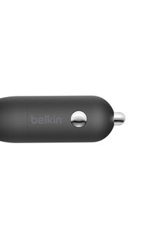 belkin 20W USB-C PD Car Charger Black  - Image 3