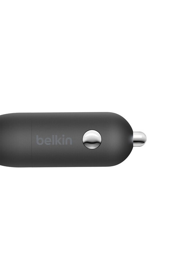 belkin 20W USB-C PD Car Charger Black  - Image 3