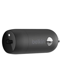 belkin 20W USB-C PD Car Charger Black  - Image 2