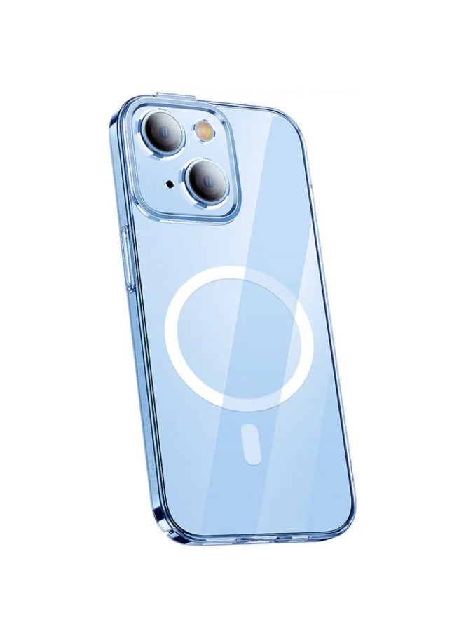 Baseus Crystal Series Magnetic Case For Ip 14 Pro (Pack Of 1 With Full Coverage Tempered Glass Screen Protector And Cleaning Kit) Clear - Image 3