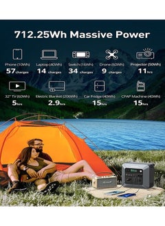 Portable Power Station 600W Grey - pnsku/N70099011V/45/_/1723006872/e98283e3-973c-488a-9061-1756f3229bc9