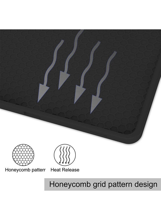 MARGOUN (for iPad Pro 11 2022 / iPad Pro 10.9 2022) Folio Case Lightweight Slim Leather Cover with Pen Slot Shockproof Back Stand Cover Auto Wake/Sleep Black - Image 5