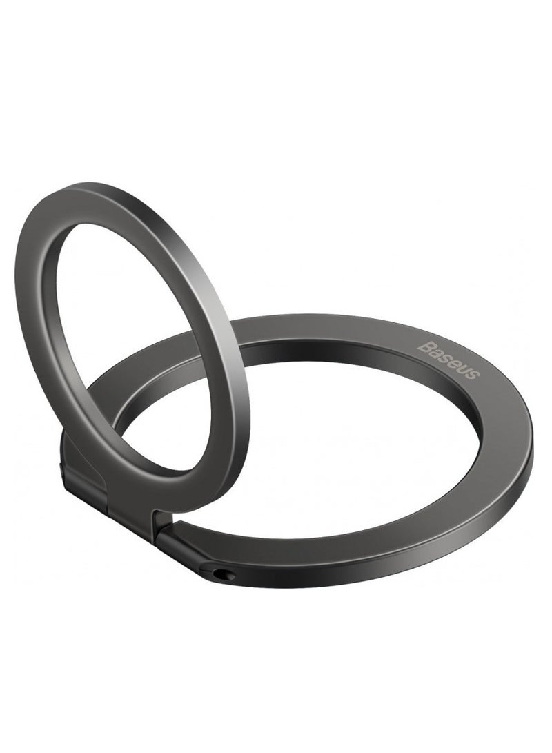Baseus Halo Series Foldable Metal Ring Stand (Single-Ring) Grey - Image 2