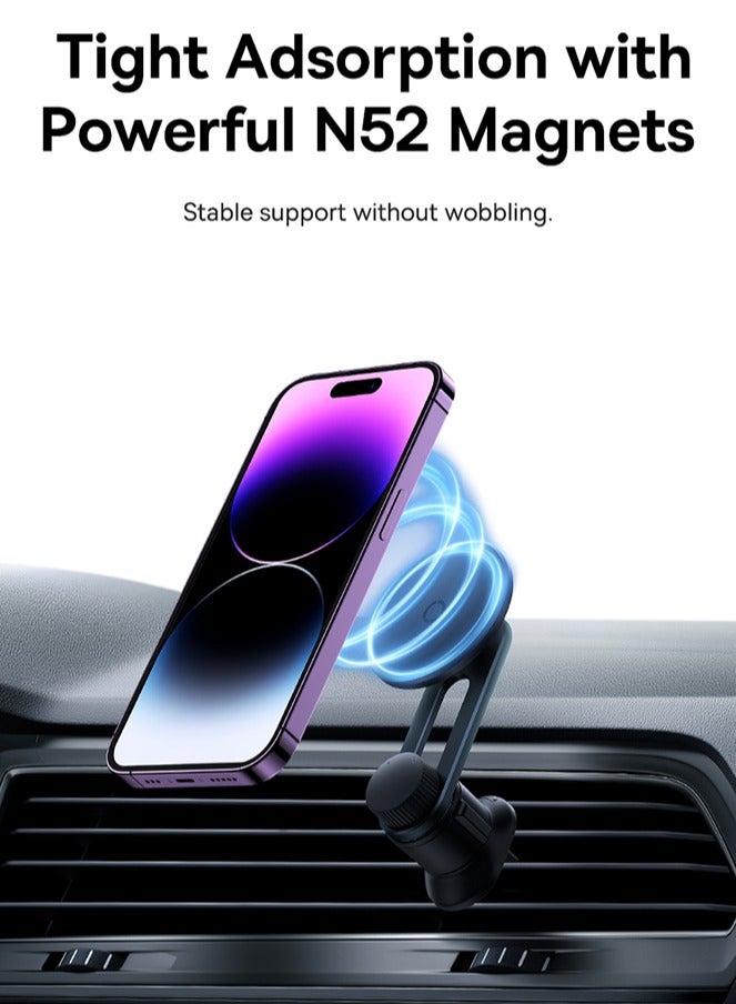 بيسوس ستاند  ماج برو مغناطيسي للسيارة في فتحة المكيف - Image 5