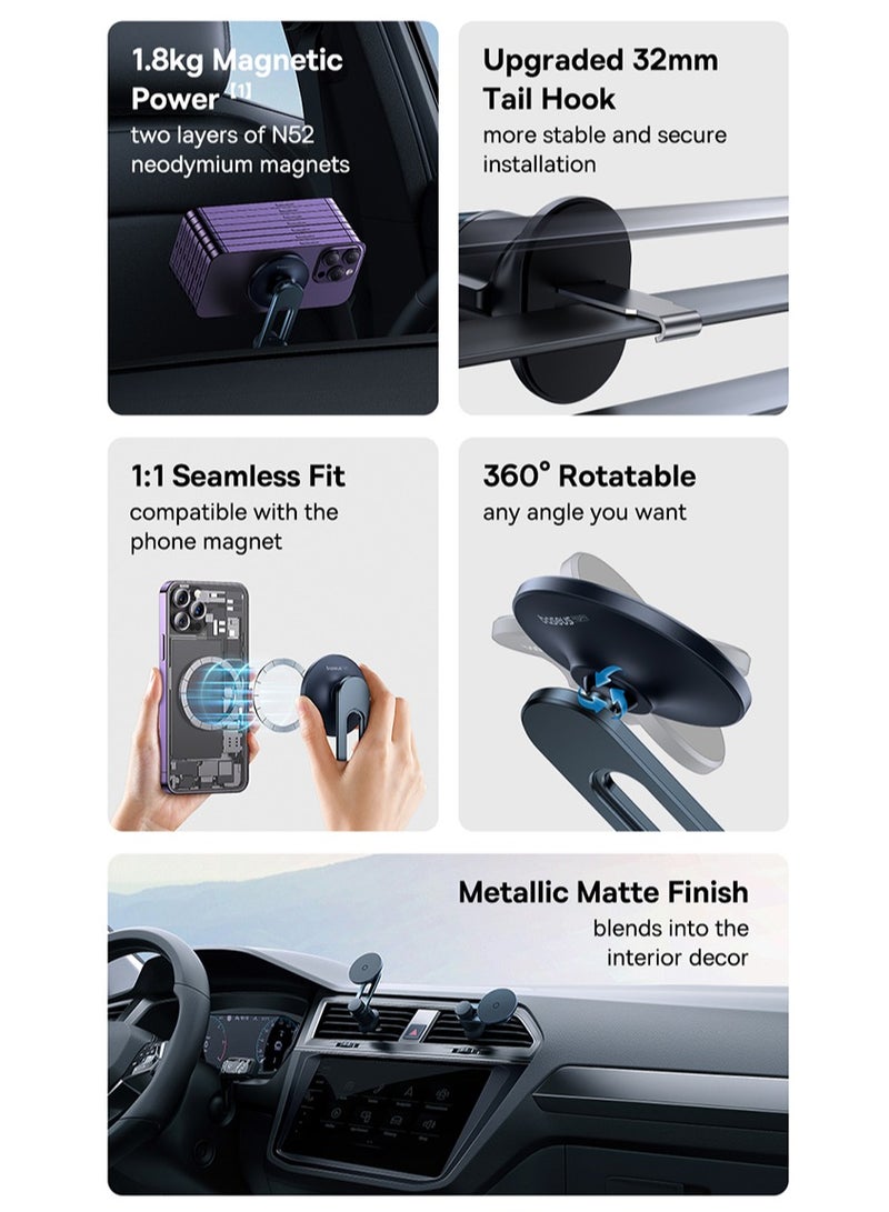 بيسوس ستاند  ماج برو مغناطيسي للسيارة في فتحة المكيف - Image 4