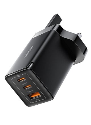 OS GaN5 Pro Fast Charger 2C+U 65W UK Cluster Black (Include - Baseus Xiaobai Series Fast Charging Cable Type-C  to Type-C 100W(20V/5A) 1m) Black - pnsku/N70099031V/45/_/1723006931/f7dbee9d-cb54-45e0-a299-1bfb8902c58d