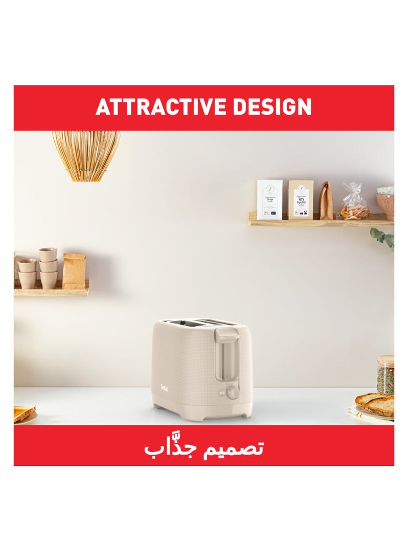 Tefal Toaster | Morning 2-Slot Toaster With Bun Warmer For Rolls, Baguettes & Croissants | 7 Browning Levels | 2 Years Warranty 50 W TT2M1B27 Grey - Image 5