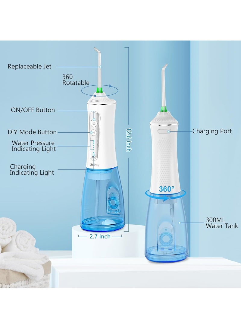 h2ofloss Portable Oral Irrigator water flosser With 5 Modes & Large Battery Capacity（HF-P11） - Image 4