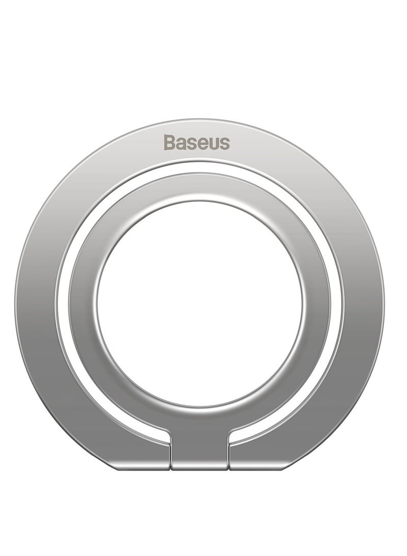 Baseus Halo Series Foldable Metal Ring Stand (Single-Ring) Silver  - Image 2