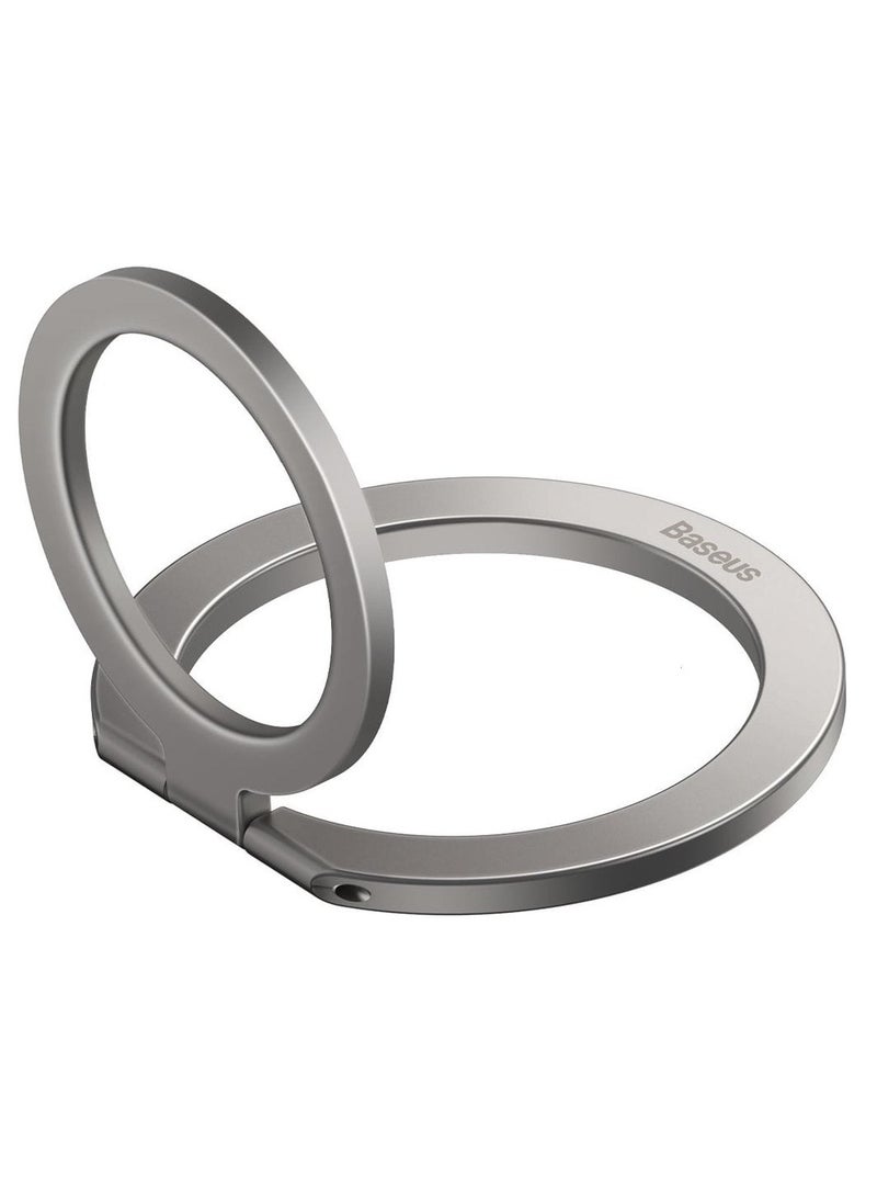 Baseus Halo Series Foldable Metal Ring Stand (Single-Ring) Silver  - Image 3