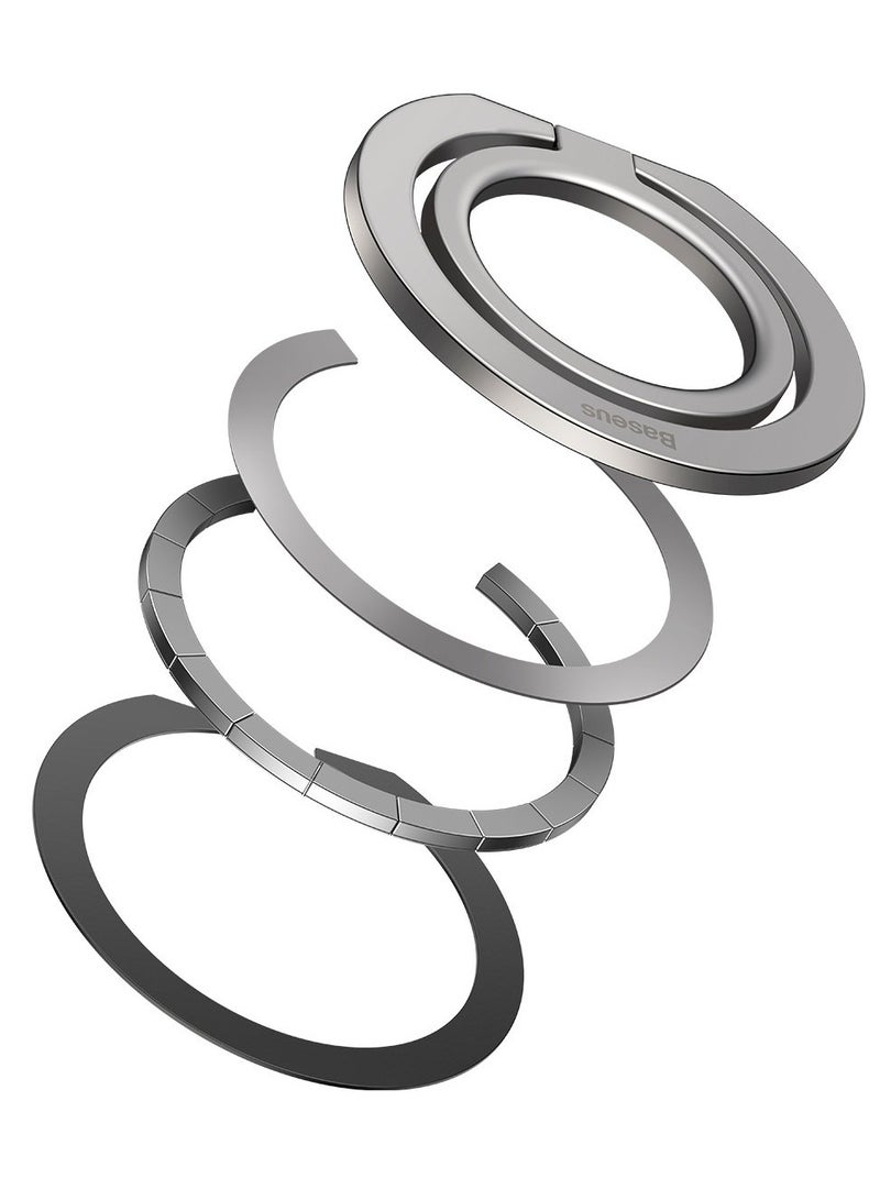 Baseus Halo Series Foldable Metal Ring Stand (Single-Ring) Silver  - Image 5