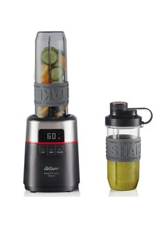 Arzum Shake'n Take Dream Personel Blender 570ml and 400ml BPA-Free Bottles Stainless Steel Blades 500 W AR-1148 Black  - Image 1