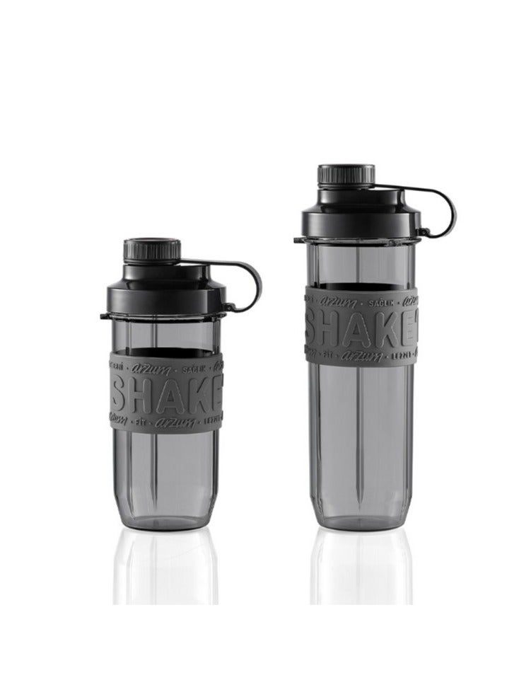 Arzum Shake'n Take Dream Personel Blender 570ml and 400ml BPA-Free Bottles Stainless Steel Blades 500 W AR-1148 Black  - Image 3