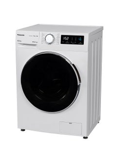 Panasonic 7KG Front Load Washing Machine, Abaya Wash, Hygiene Care, 1400 RPM, Advanced Washing With Inverter, Active Foam, Quick Wash - 15 Mins, Simply Pause and Add, Cube Drum, Drum Hygiene Course, NA-147MG4WAE White  - Image 3