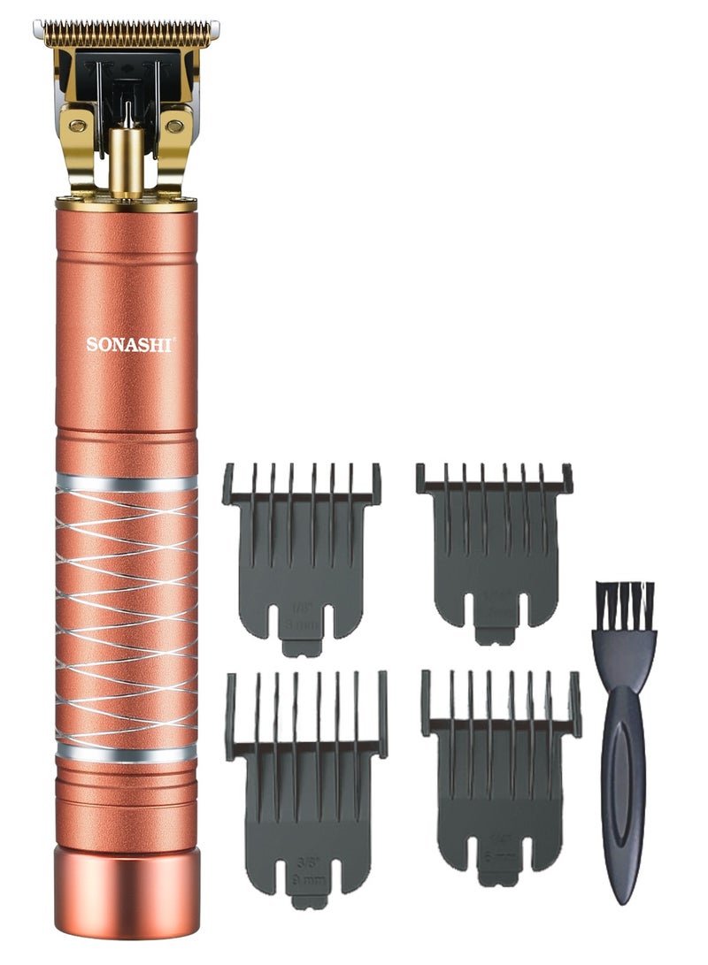 SONASHI - Rechargeable Professional Hair For Men Clipper With HighCapacity Battery And Fast Charging Continuous Working Time 25 Hours With Cordless  SHC-1058 Copper - Image 1