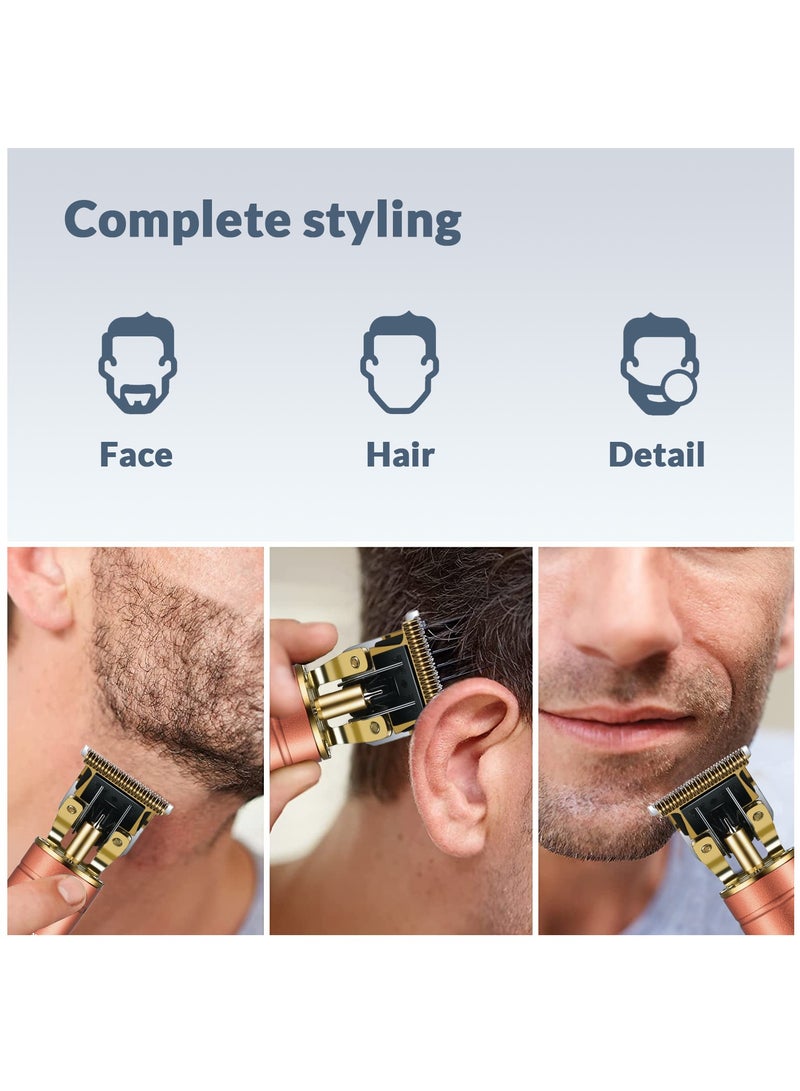 SONASHI - Rechargeable Professional Hair For Men Clipper With HighCapacity Battery And Fast Charging Continuous Working Time 25 Hours With Cordless  SHC-1058 Copper - Image 1