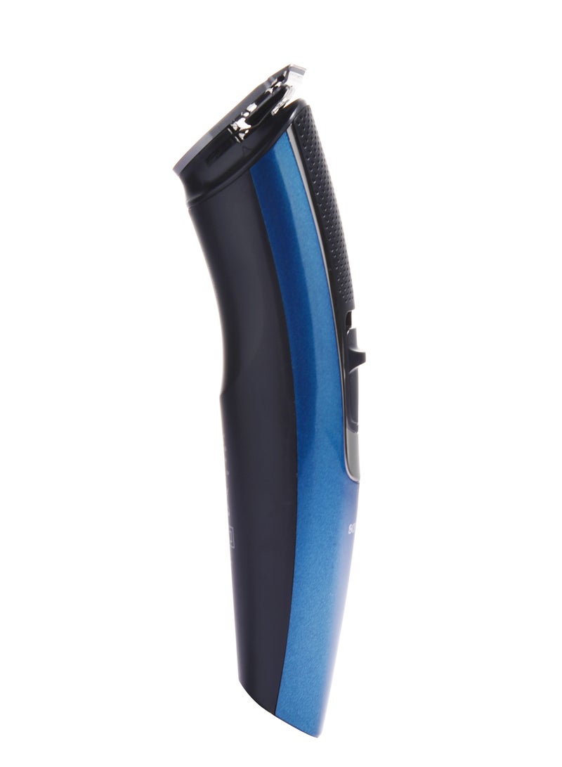 SONASHI - 9in1 Rechargeable Hair Clipper Set With Stainless Steel Blade Hair Trimmer Nose Trimmer Shaver Micro Trimmer With Cordless Function Cordless Hair Clipper With Continuous Working Time 60 Mins  SHC-1042N Blue - Image 1