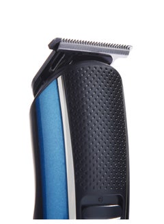 SONASHI 9in1 Rechargeable Hair Clipper Set With Stainless Steel Blade Hair Trimmer Nose Trimmer Shaver Micro Trimmer With Cordless Function Cordless Hair Clipper With Continuous Working Time 60 Mins  SHC-1042N Blue  - Image 4