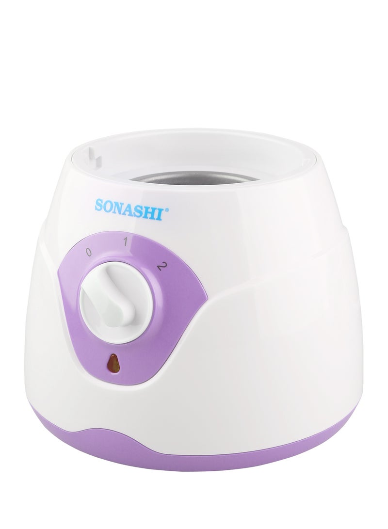 SONASHI - Electric Facial Steamer With Large Facial Mask LED Power Indicator  PTC Fast Heating  Overheat Safety Protection  Water Tank Capacity 50ML With Facial Mask Inhaler And  SFS-001 Purple - Image 1