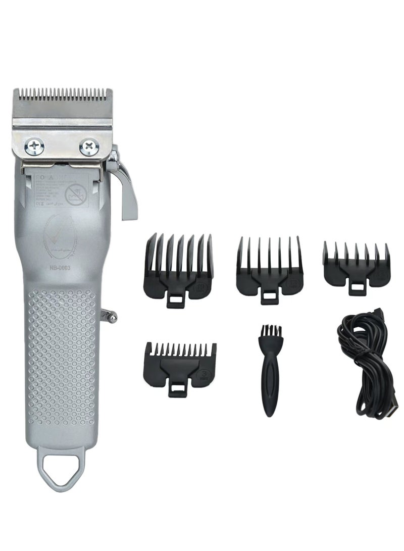 SONASHI - Rechargeable Hair Clipper With Digital LCD Display  2 Hours Continuous Working Time Sharp And Carbon Steel Cutter Blade With HighQuality Metal Body Chargeable And Cordless  SHC-1061 Red - Image 1
