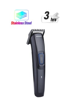 SONASHI Rechargeable Hair Clipper  Sharp Stainless Steel Cutter Blade With Cordless Continuous Working Time  3 Hours With Liion Battery And USB Cable For Charging  SHC-1059 Black  - Image 1
