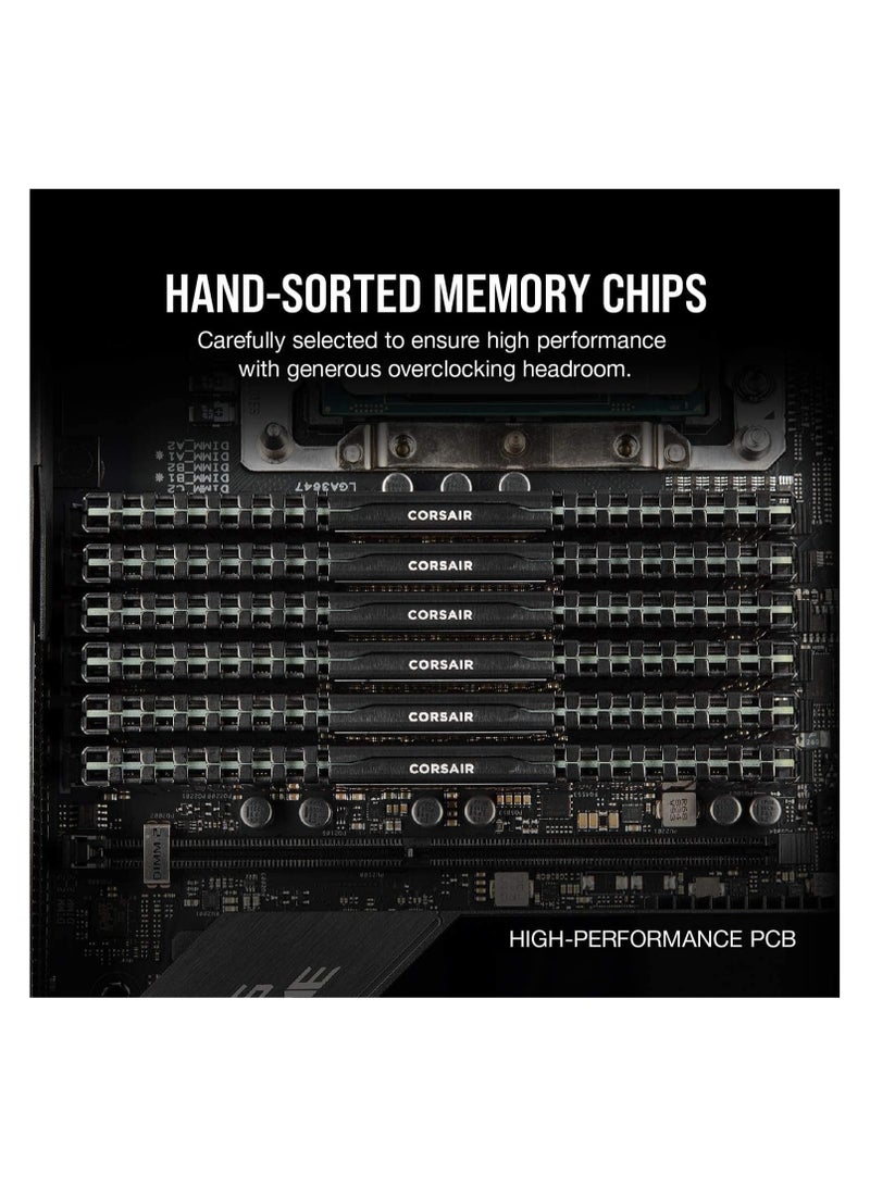 كورسير - ذاكرة سطح المكتب CORSAIR - VENGEANCE LPX 32GB (2x16GB) DDR4 3600MHz C18 UDIMM - أسود - Image 1