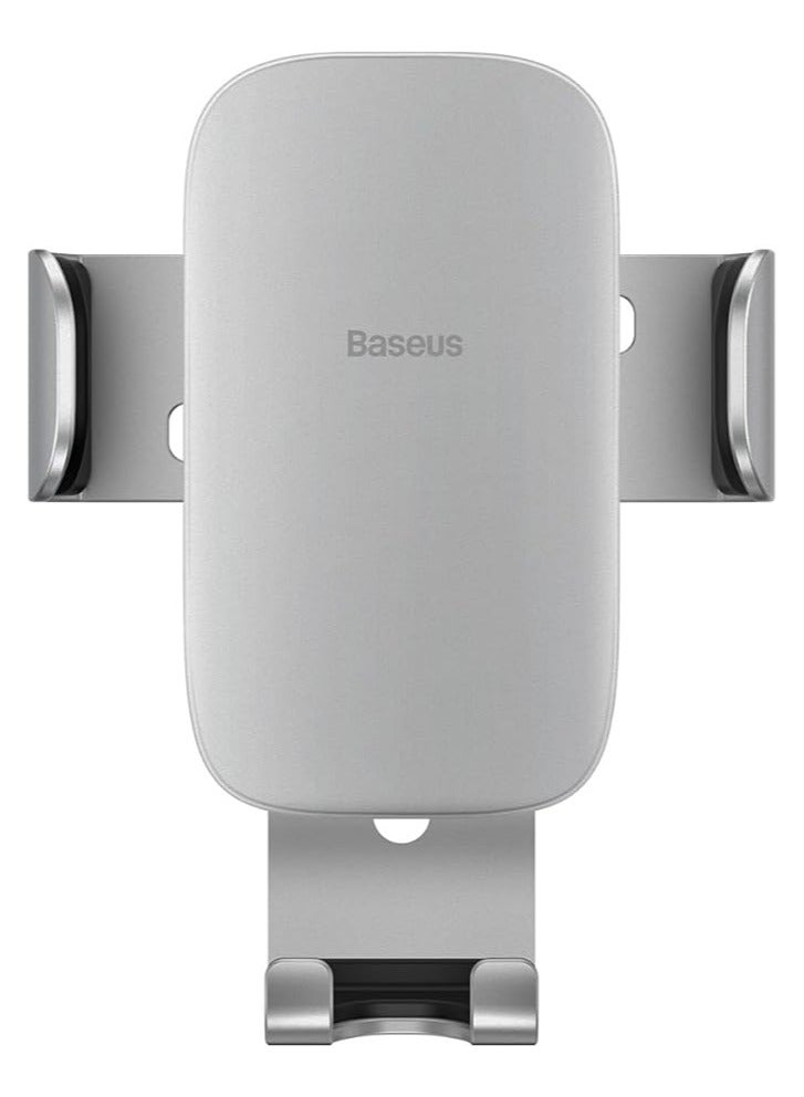 Baseus Metal AgeⅡ Gravity Car Mount (Air Outlet Version) Silver  - Image 1