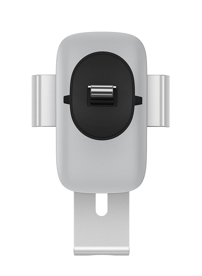 Baseus Metal AgeⅡ Gravity Car Mount (Air Outlet Version) Silver  - Image 2