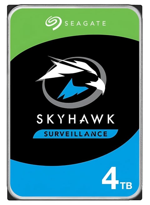 Skyhawk ST4000VX013 Hard Drive - 3.5" Internal - SATA (SATA/600) - Network Video Recorder, Video Surveillance System Device Supported 4 TB