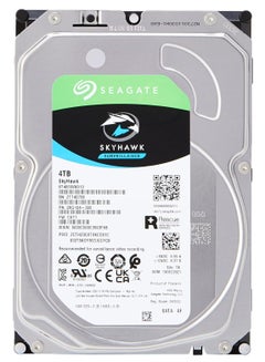 Seagate Skyhawk ST4000VX013 Hard Drive - 3.5" Internal - SATA (SATA/600) - Network Video Recorder, Video Surveillance System Device Supported 4 TB  - Image 2