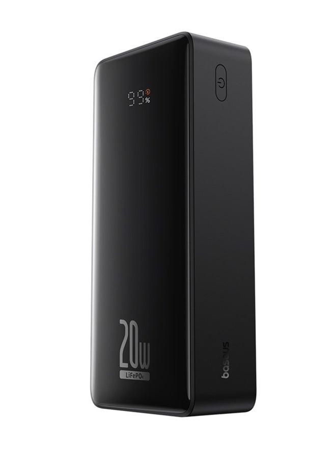 Baseus 27600 mAh LifePO4 Digital Display Power Bank Black  - Image 5