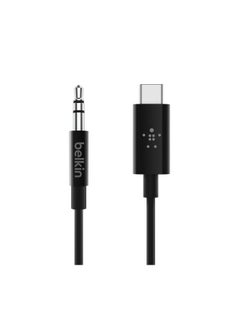 RockStar 3.5 mm Audio Cable With USB-C Connector 1.8m Black - pnsku/N70099185V/45/_/1723016057/0d03cd79-a2ca-4338-bcc8-dfd7fe131a8d