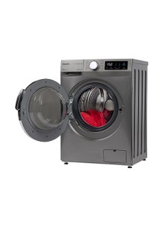 Panasonic 7KG Front Load Washing Machine, Abaya Wash, Hygiene Care, 1400 RPM, Advanced Washing With Inverter, Active Foam, Quick Wash - 15 Mins, Simply Pause and Add, Cube Drum, Drum Hygiene Course, 10-Year Motor Warranty NA-147MG4LAE Silver  - Image 3