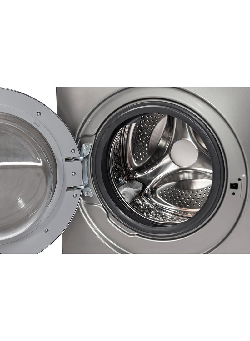 Panasonic - 8/6 Kg Front Load Washer Dryer, 1400 RPM, Abaya Wash with Steam Hygiene Function, LED Display, Inverter with Stain Support & Active Foam Syestem NA-S086M4LAE Silver - Image 1