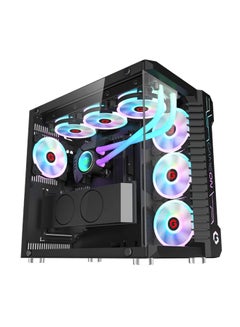 Emperor Midnight III Series Mid Tower Gaming Case - ARGB+Remote, 7 Fans Case Black - pnsku/N70099210V/45/_/1723188422/c89e9097-8fbc-468f-8a11-bc75ff85d2c3