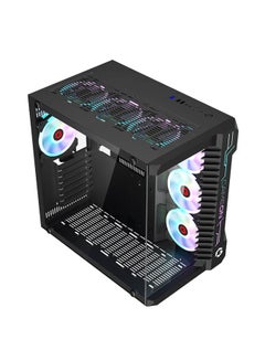 Emperor Midnight III Series Mid Tower Gaming Case - ARGB+Remote, 7 Fans Case Black - pnsku/N70099210V/45/_/1723188425/7f10c6f1-b5e5-46ba-8527-d4d058f246ab