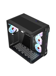 Emperor Midnight III Series Mid Tower Gaming Case - ARGB+Remote, 7 Fans Case Black - pnsku/N70099210V/45/_/1723188437/d23682ca-a4ac-4489-b2e2-2f63bb16245b