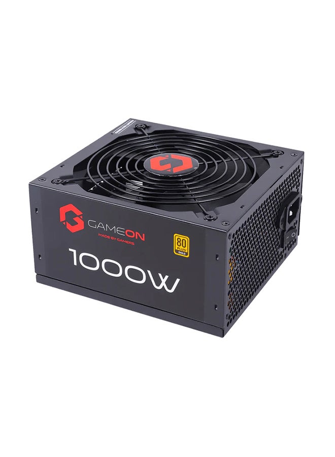 GAMEON SPY2 ATX 1000 WATTS 80 PLUS Gold Value Gaming Power Supply Black - Image 2