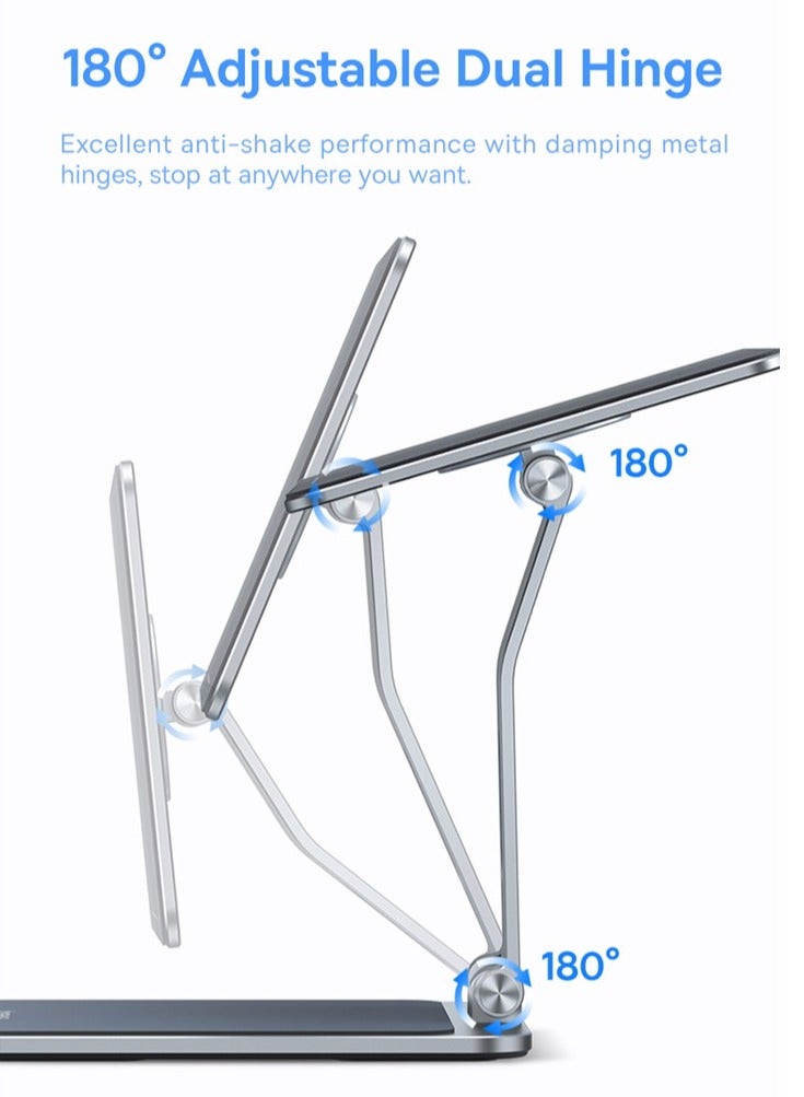 بيسوس Magnetic Tablet Stand MagStable For Pad 12.9-Inch Space Grey - Image 4