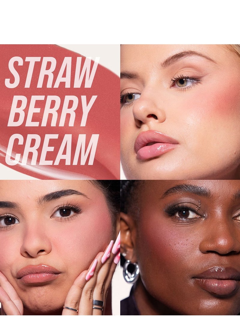 HUDA BEAUTY Blush Filter Liquid Blush - Strawberry Cream, 4.5ml Pink - Image 2