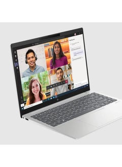 إتش بي Pavilion Plus Laptop With14-Inch Display,Core Ultra 5-125H Processor/16GB RAM/512GB SSD/Intel Arc Graphics/Windows 11 Home English/Arabic Natural Silver  - Image 5