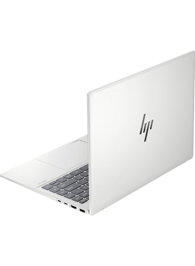 HP - Pavilion Plus Laptop With14-Inch Display,Core Ultra 7-155H Processor/32GB RAM/1TB SSD/Intel Arc Graphics/Windows 11 Home English/Arabic Natural Silver - Image 1