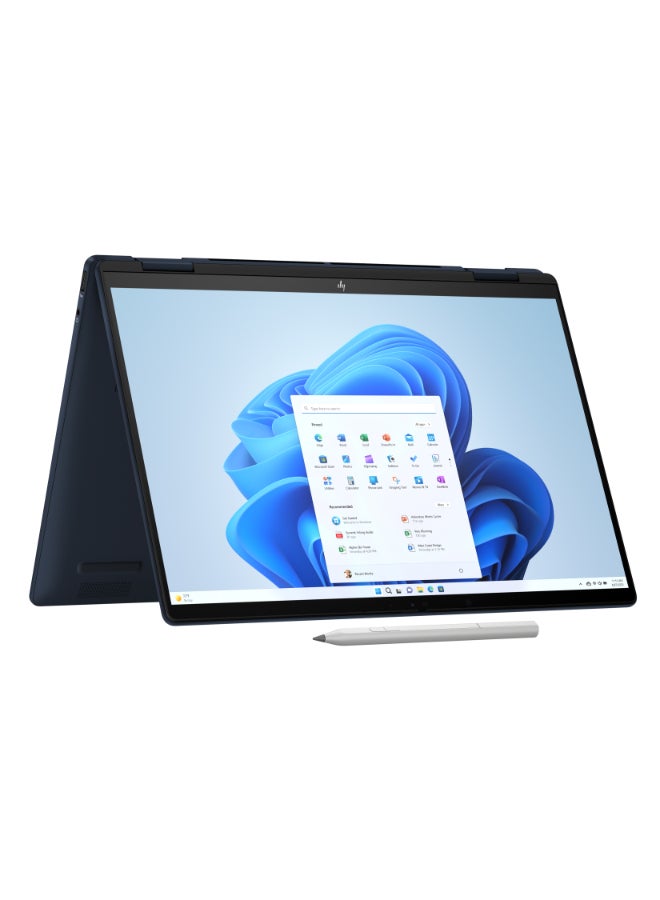 HP - Envy x360 Convertible 2-In-1 Laptop With 14-Inch Display,Core Ultra 5-125H Processor/16GB RAM/512GB SSD/Intel Arc Graphics/Windows 11 Home English/Arabic Athmospheric Blue - Image 1