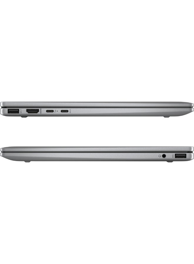 HP - Envy x360 Convertible 2-In-1 Laptop With 14-Inch Display,Core Ultra 5-125H Processor/16GB RAM/512GB SSD/Intel Arc Graphics/Windows 11 Home English/Arabic Meteor Silver - Image 1