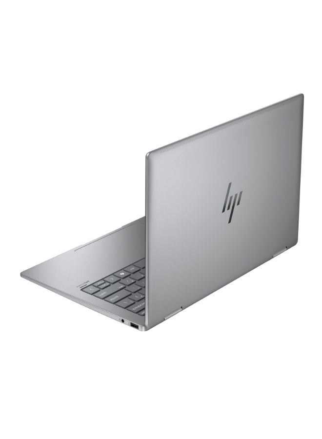 HP - Envy x360 Convertible 2-In-1 Laptop With 14-Inch Display,Core Ultra 7-155H Processor/16GB RAM/1TB SSD/Intel Arc Graphics/Windows 11 Home English/Arabic Meteor Silver - Image 1